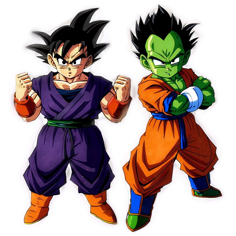 Gohan And Piccolo Team Png Gav