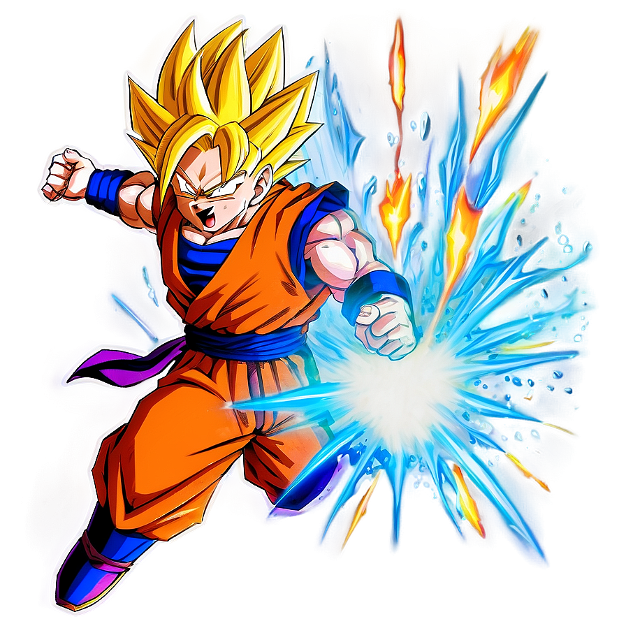 Gohan's Ki Blast Barrage Png 06112024