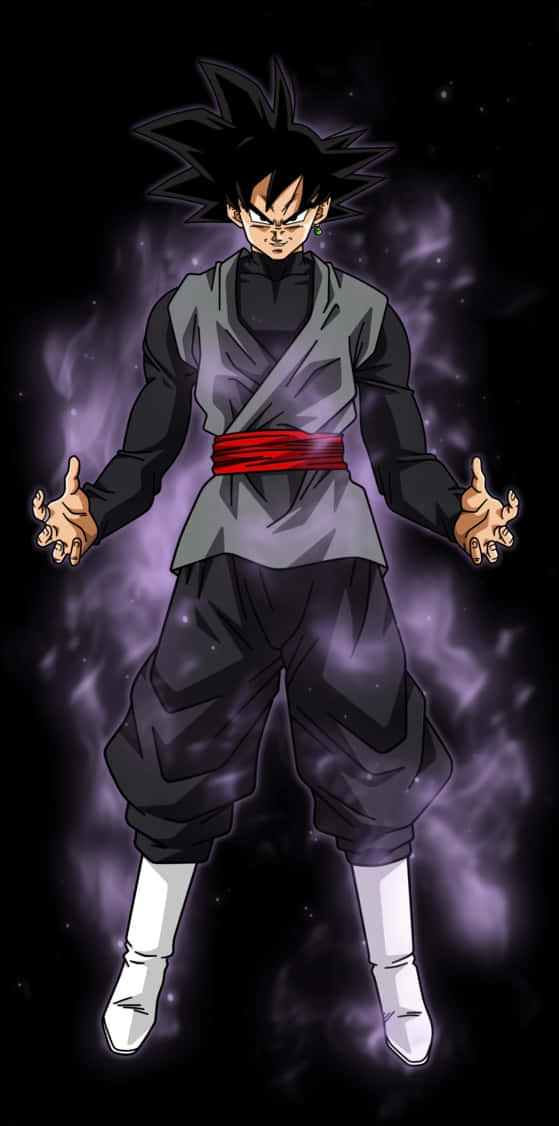 Goku Black Power Stance