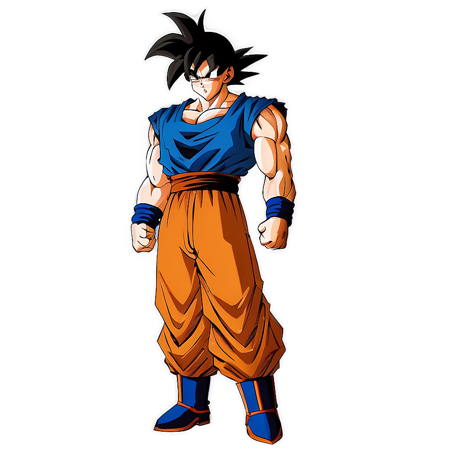 Goku Confident Stand Png 52