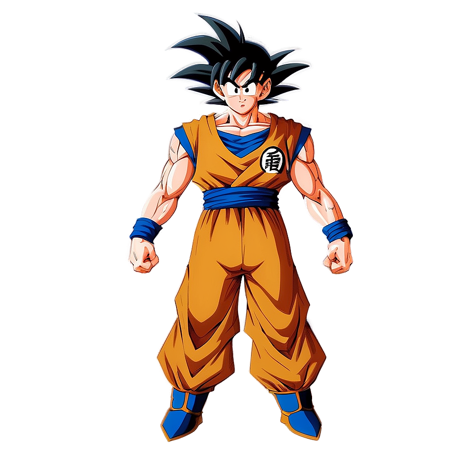 Goku Determined Stand Png Tvi32