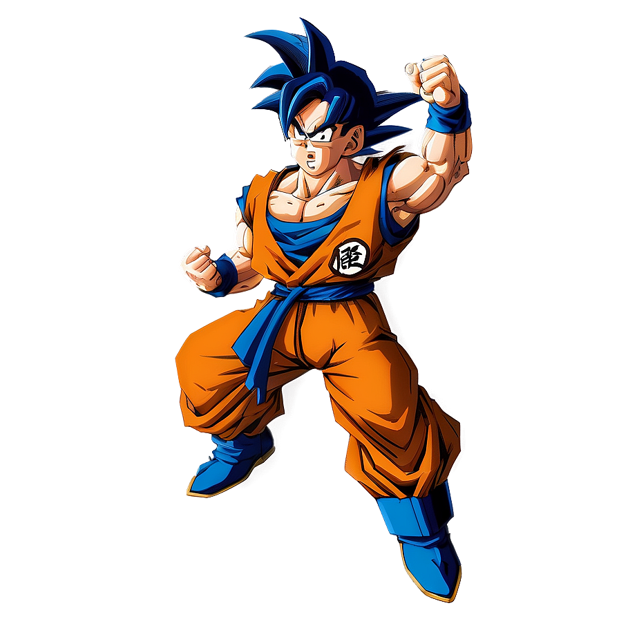 Goku Dragon Ball Z Pose Png 66