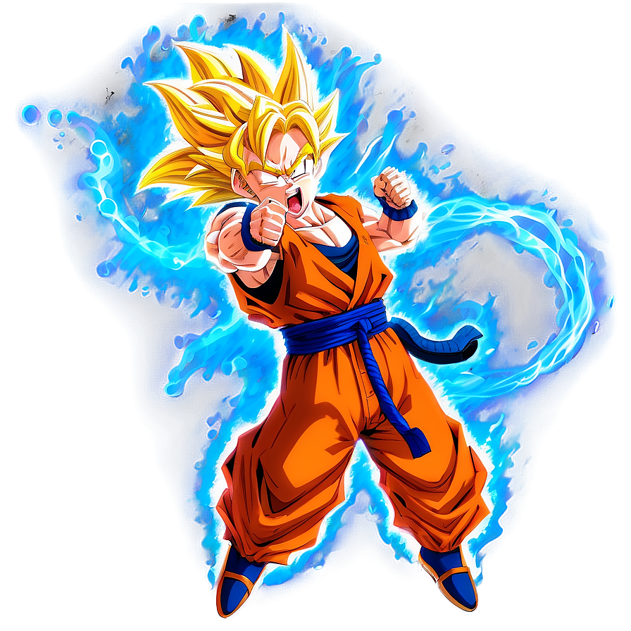 Goku Dragon Fist Explosion Png 19