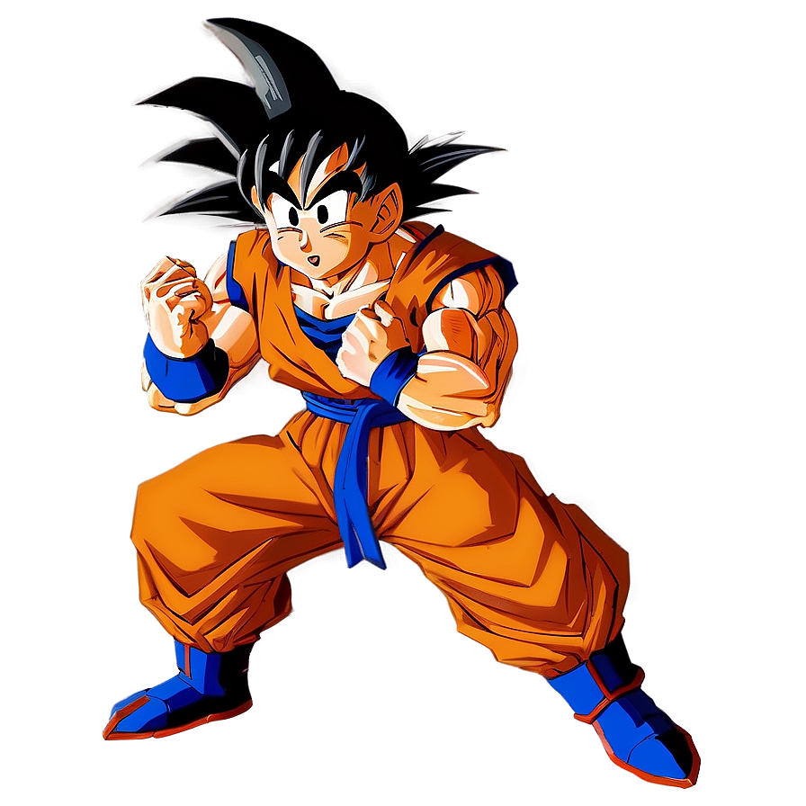 Goku Early Years Fighter Png 06112024