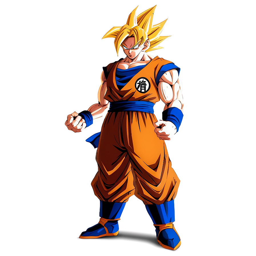 Goku Full Body Stand Png 42