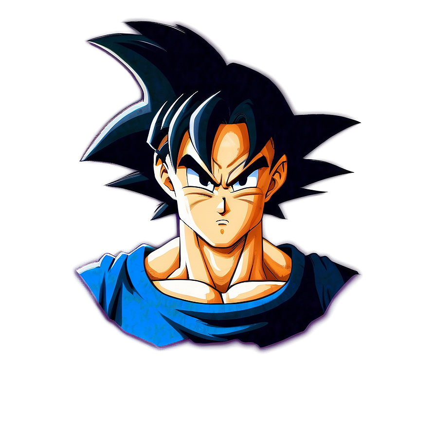 Goku Hair Front View Png Wrx57