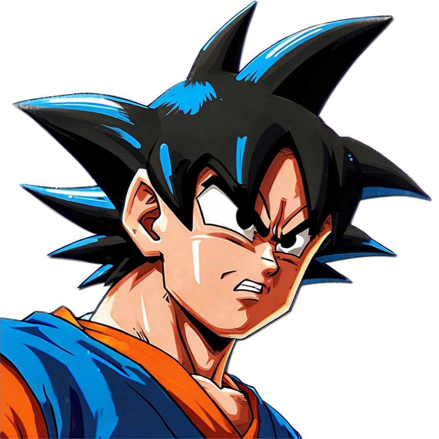 Goku Hair In Fight Mode Png 06122024