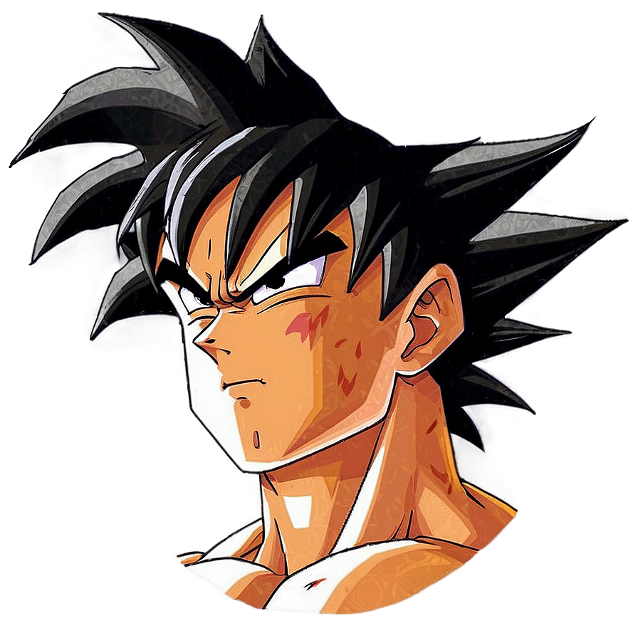 Goku Hair Style Png 06122024