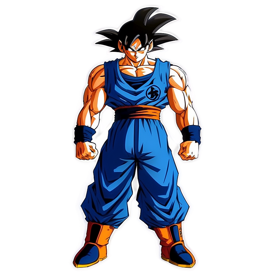 Goku Heroic Stand Png 06292024