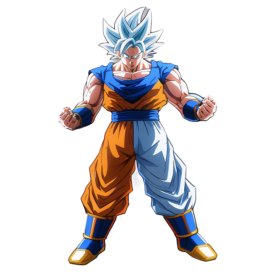 Goku Mastering Ultra Instinct Scene Png 44