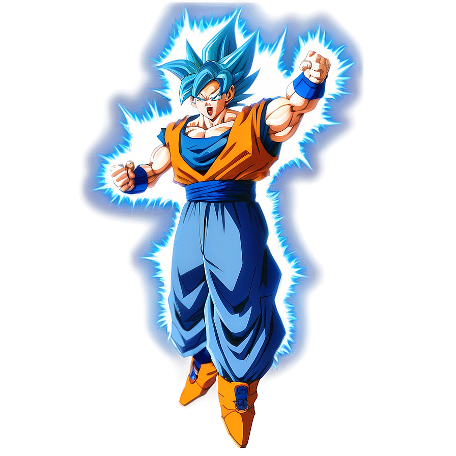 Goku Mui Power Impact Explosion Png 83