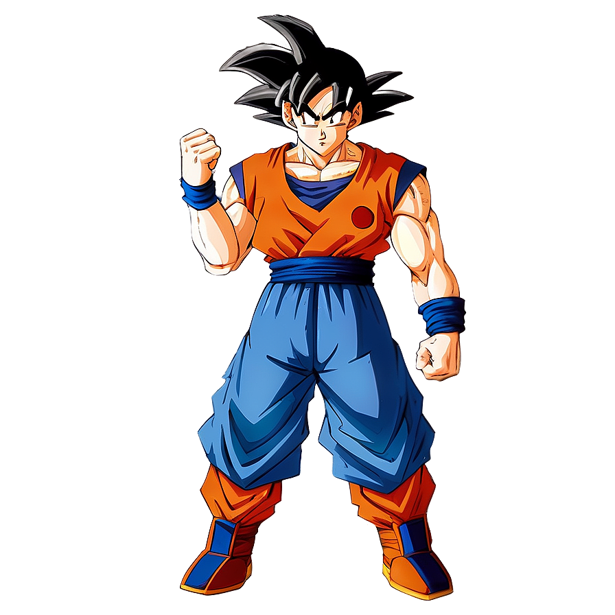 Goku Power Stance Png Rea