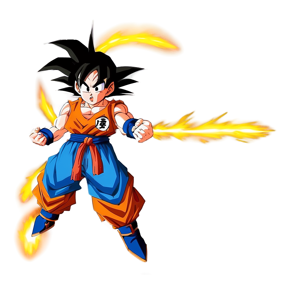 Goku Ready For Battle Png Hvb