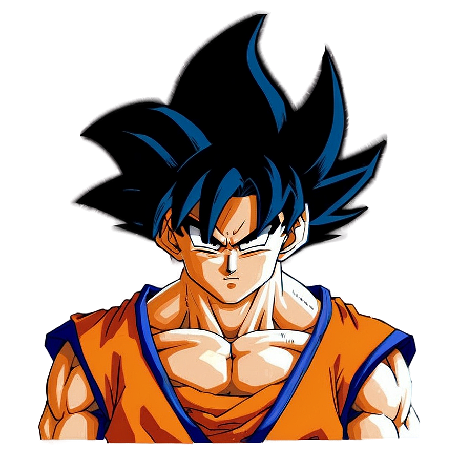 Goku Saiyan Hair Evolution Png 06122024