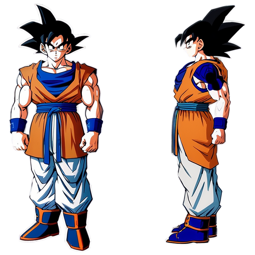 Goku Stand In Silence Png 98