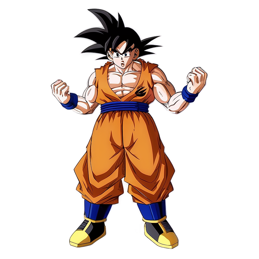 Goku Stand With Spirit Png 65