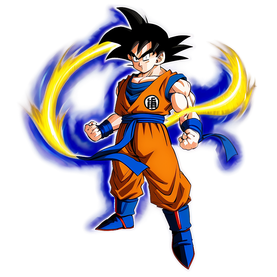 Goku Standing Calm Png Iec55