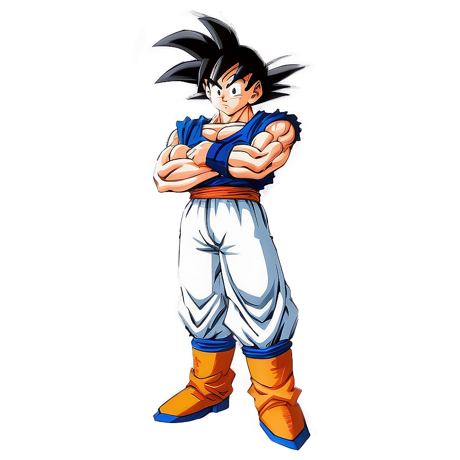 Goku Standing Pose Png Tpu33