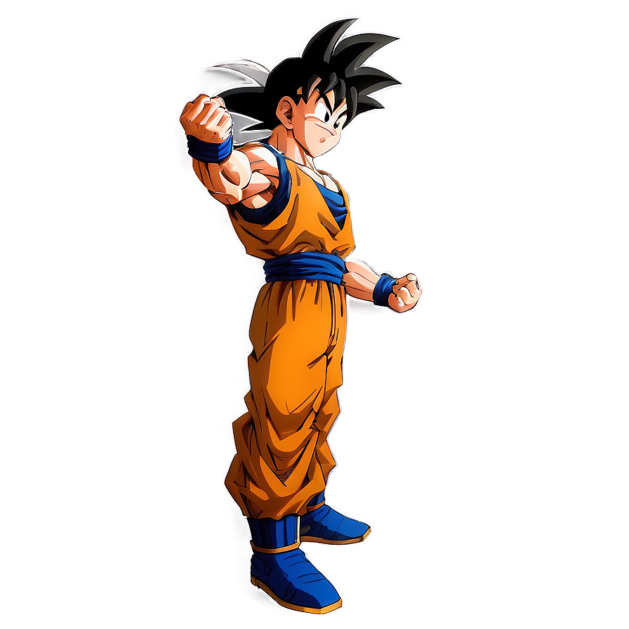 Goku Standing Strong Png 14