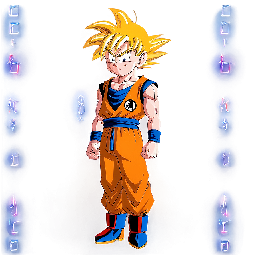 Goku Standing With Hope Png Ibf93