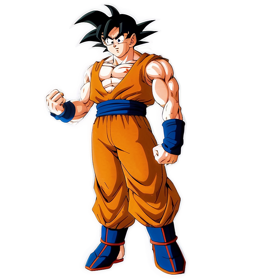 Goku Standing With Power Png 18