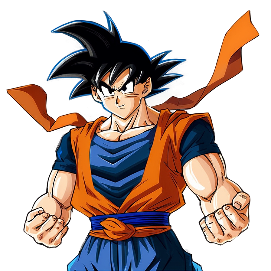 Goku Standing With Pride Png 61