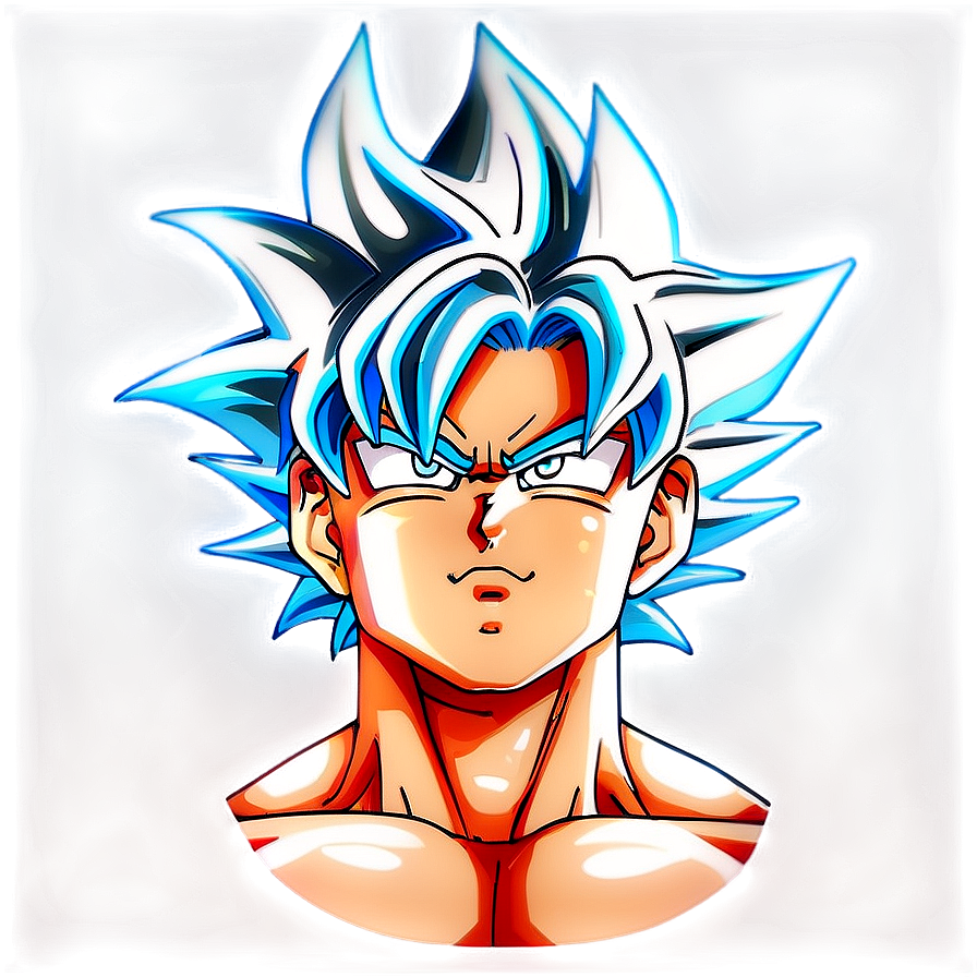 Goku Ultra Instinct Divine Glow Png 47