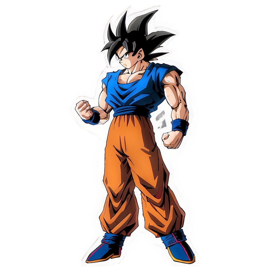 Goku Upright Stance Png Cng