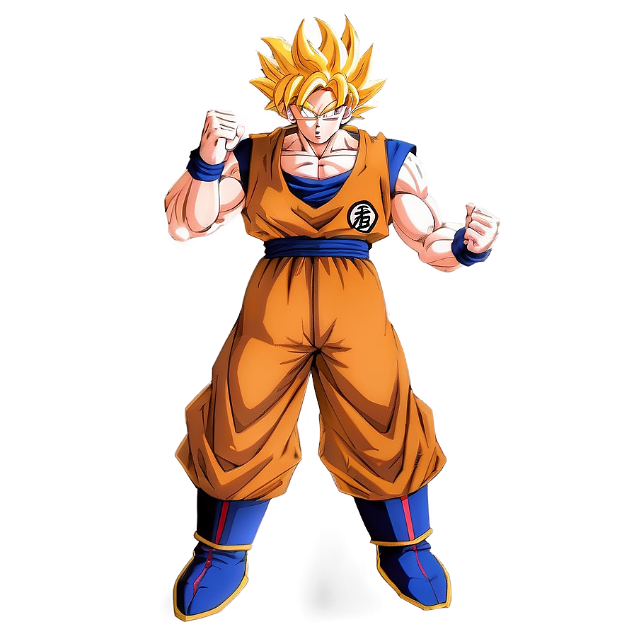 Goku Upright Stance Png Wfy34