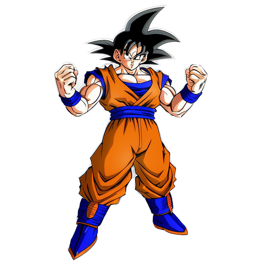 Goku Warrior Stand Png 5