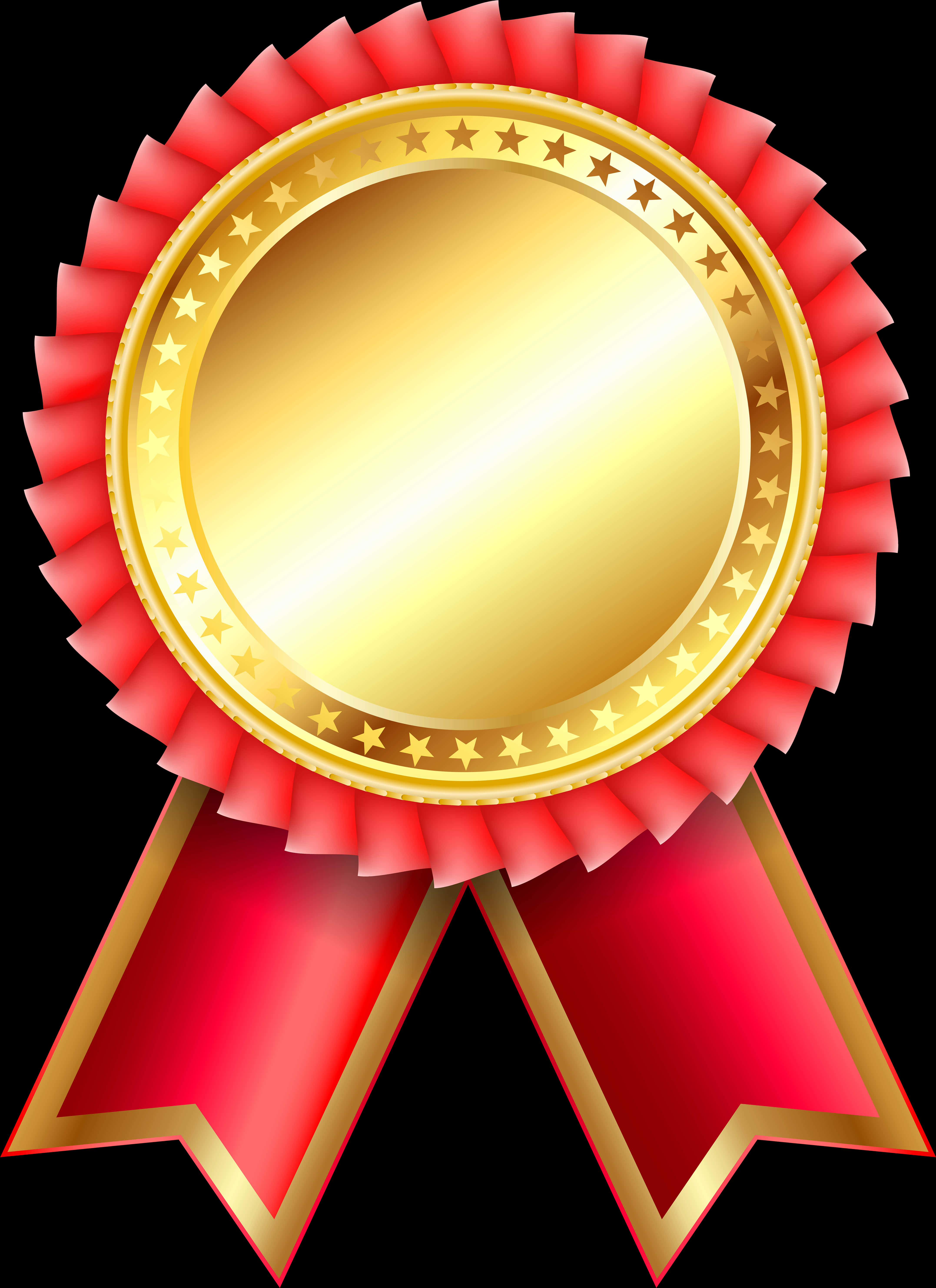 Gold Award Ribbon Graphic