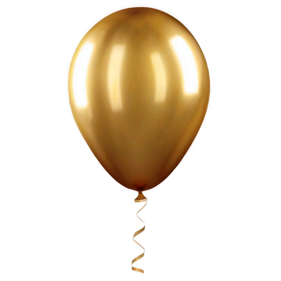 Gold Balloon Pattern Png 2