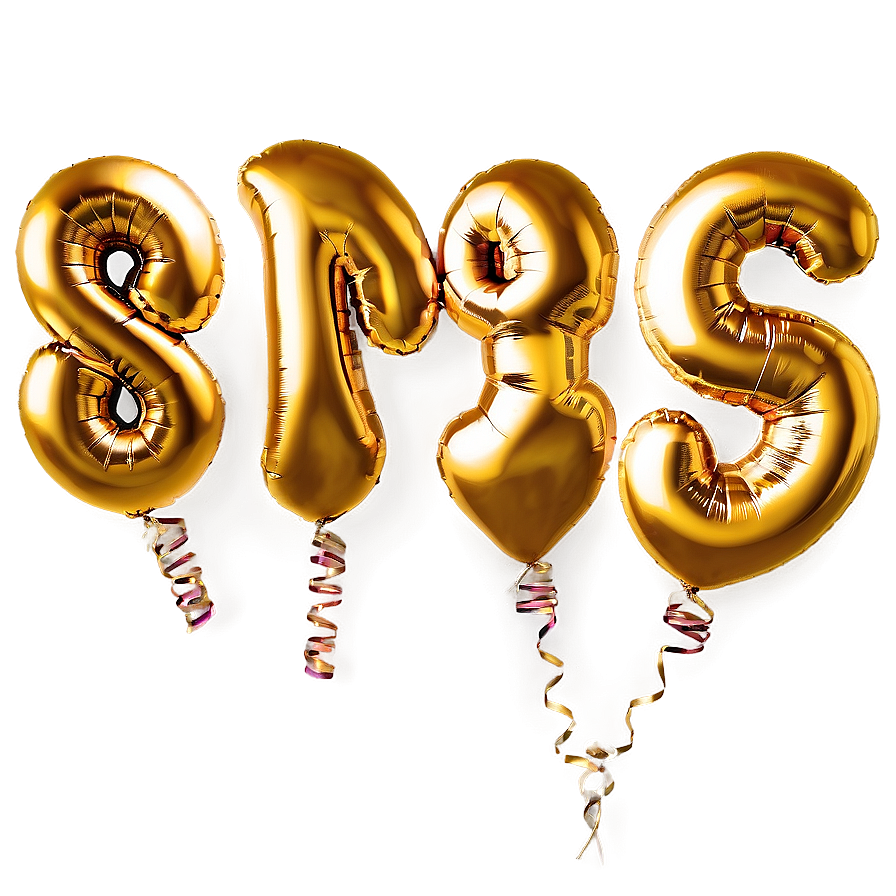 Gold Balloon Text Effect Png Bio72