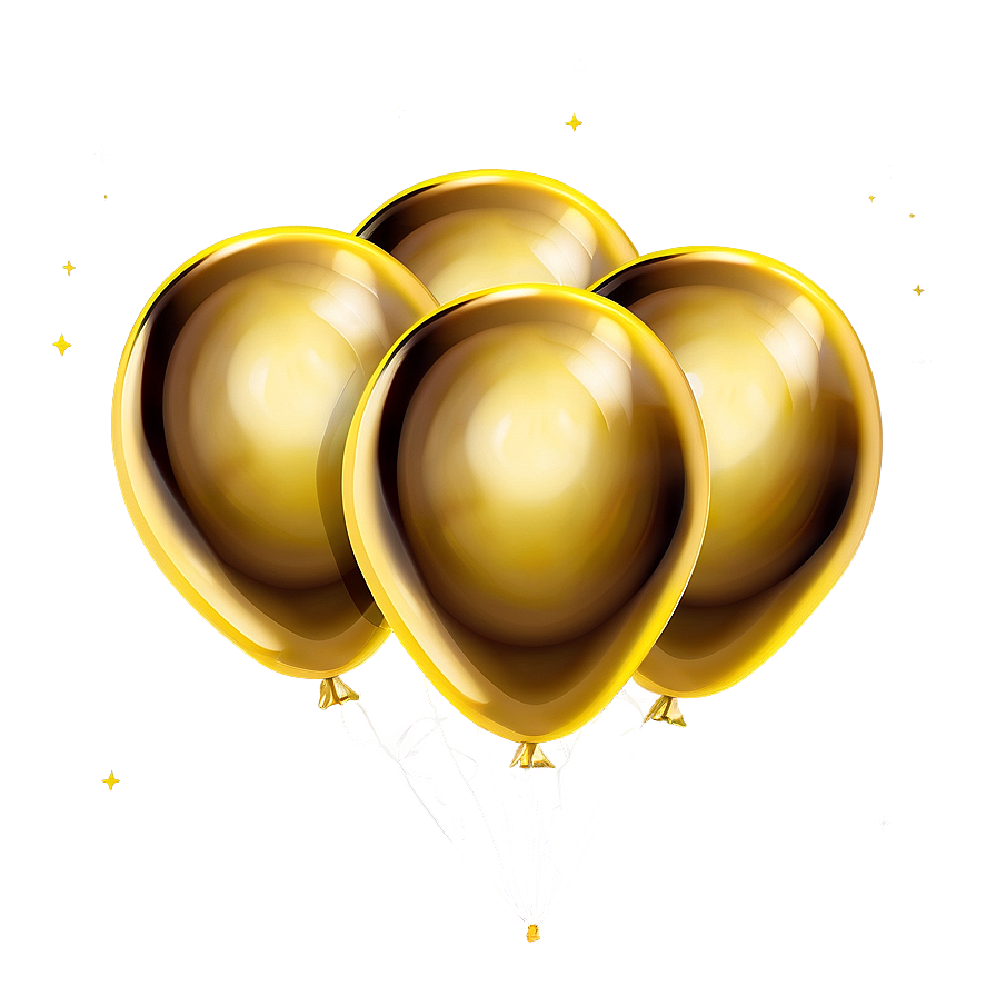 Gold Balloon Vector Png Uoo72