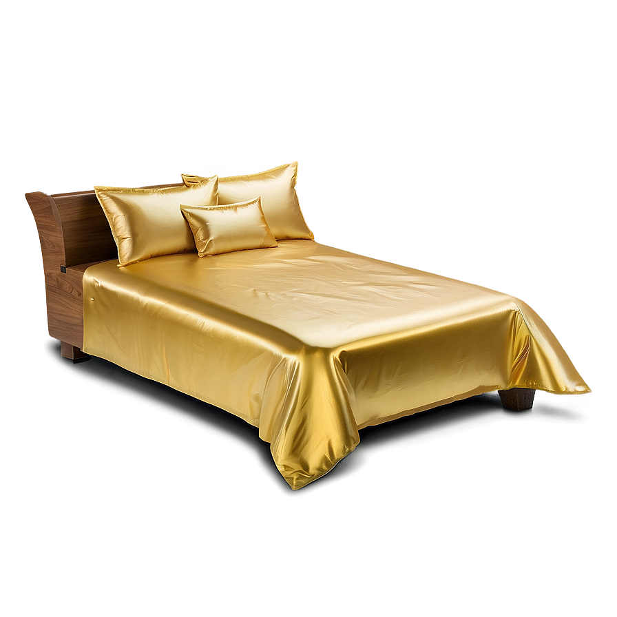 Gold Bed Sheet Png Swg53