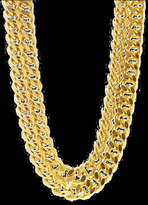 Gold Chain Thug Life Accessory