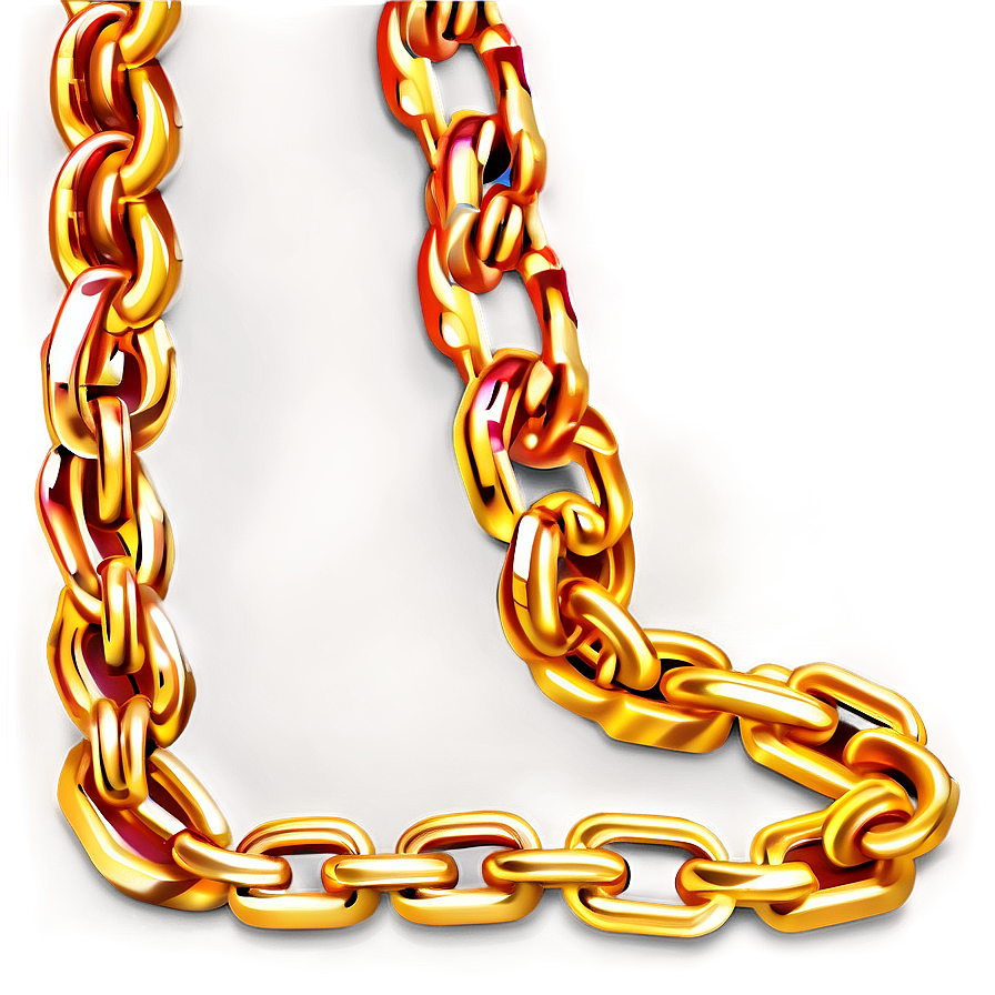 Gold Chains Png 05252024