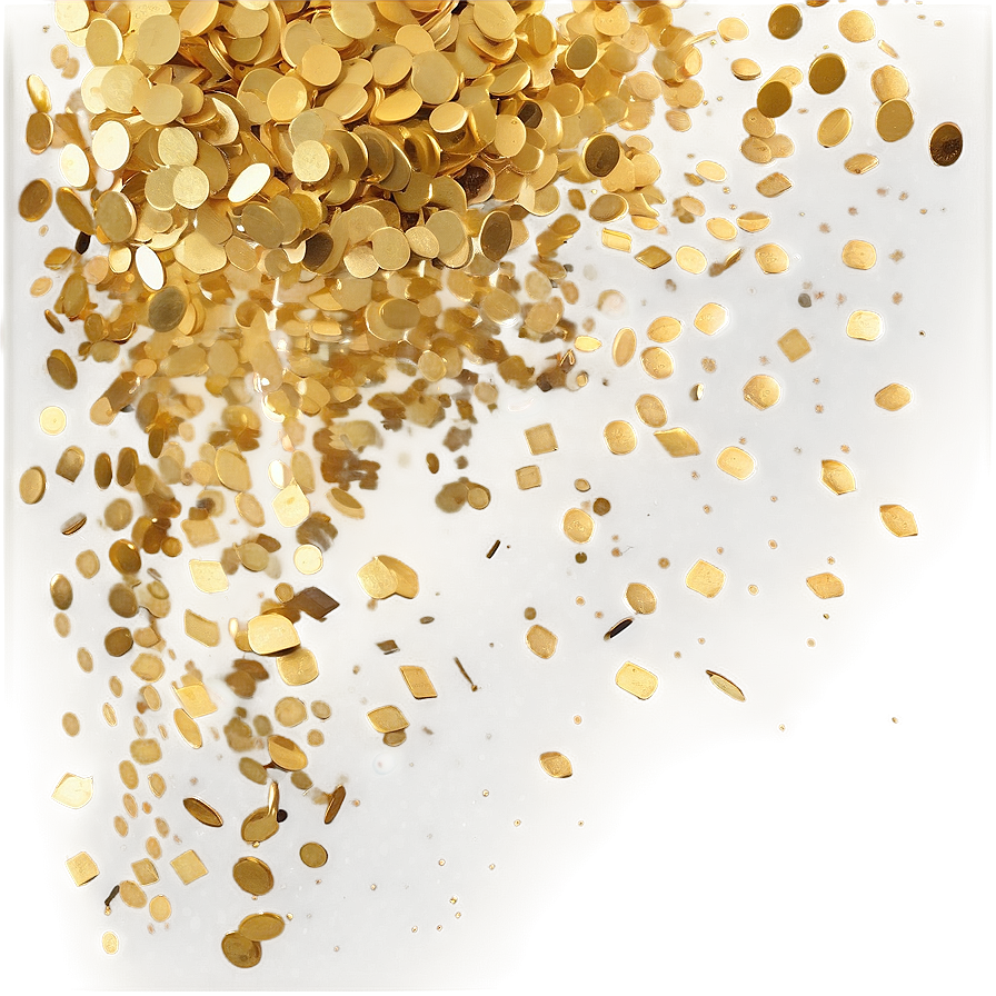 Gold Confetti Brilliance Png 1