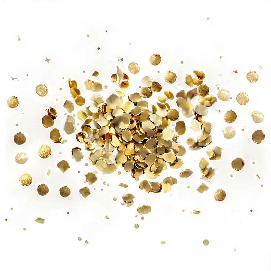 Gold Confetti Fantasy Png Lhl