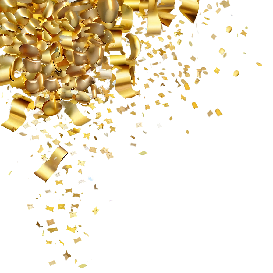 Gold Confetti Gala Png 05252024