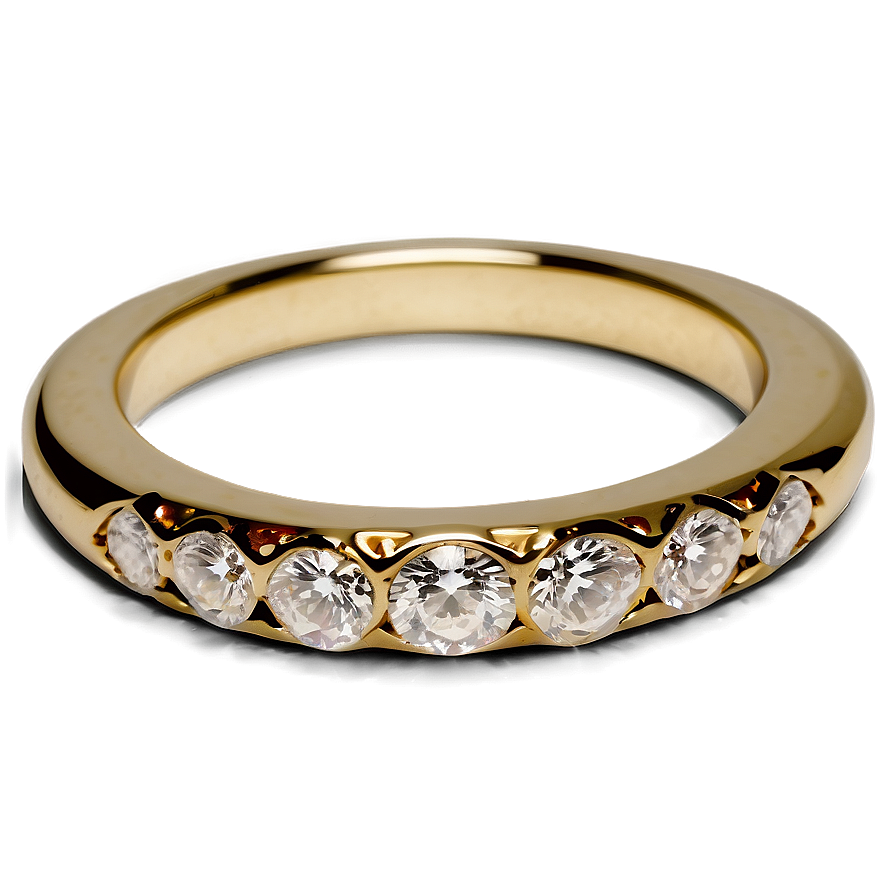 Gold Diamond Ring Png 05032024