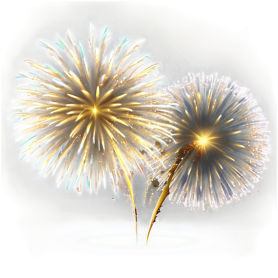 Gold Fireworks Fantasy Png 79