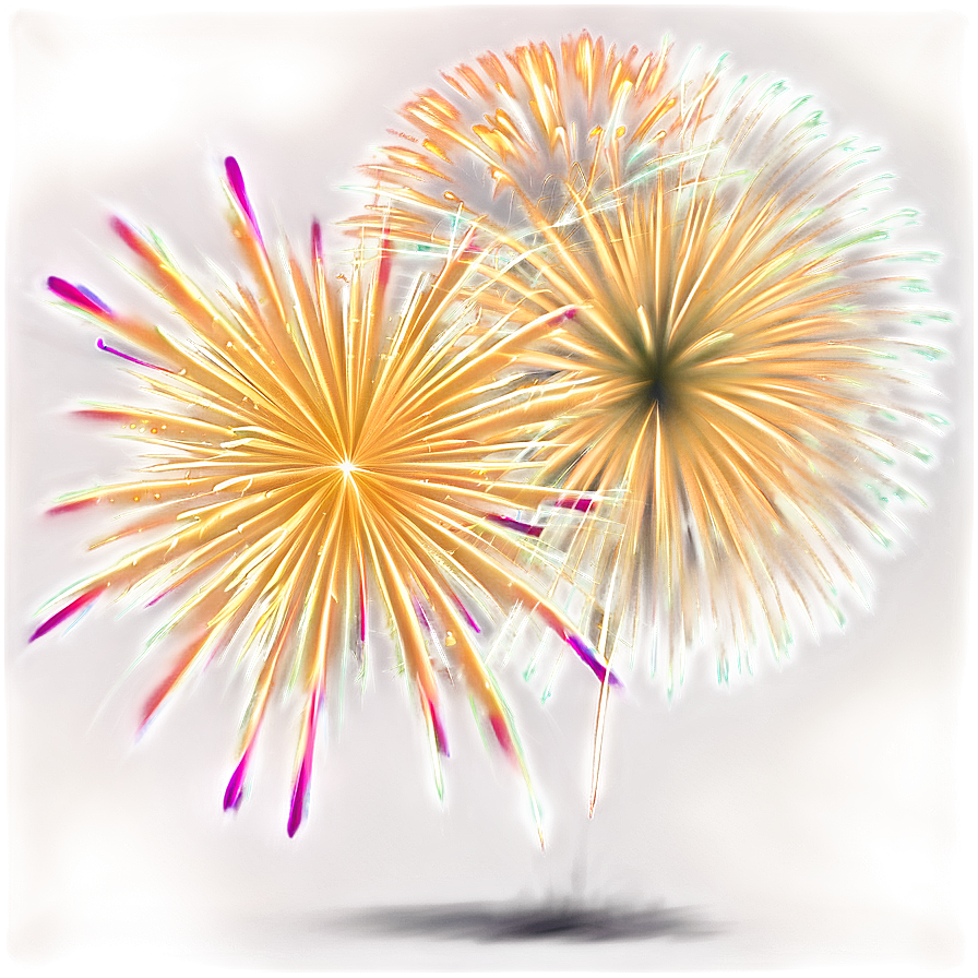 Gold Fireworks Fiasco Png 76