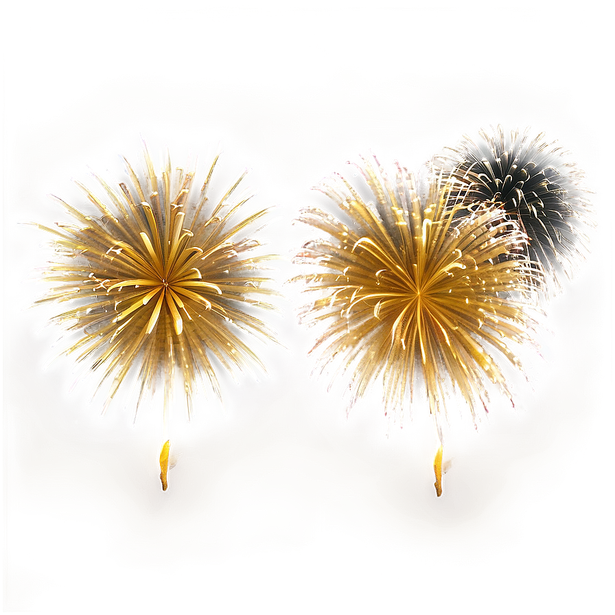 Gold Fireworks Mirage Png Dsc