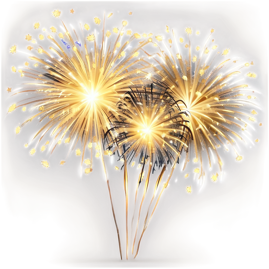 Gold Fireworks Premiere Png 59