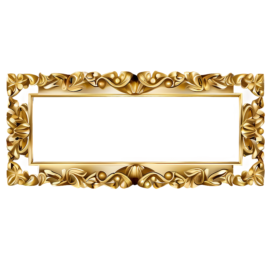 Gold Frame Border Png 38