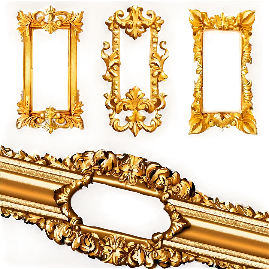 Gold Frame Border Png Jos