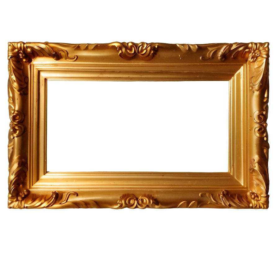 Gold Frame Png 05042024