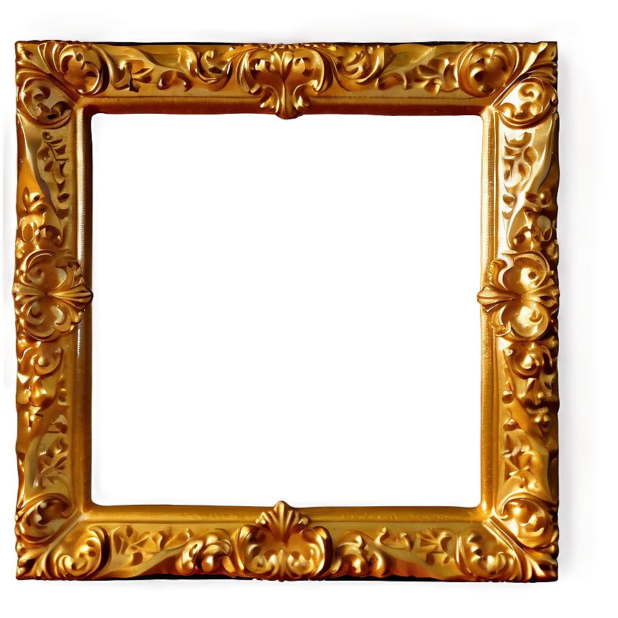 Gold Frame Transparent Png Rqk