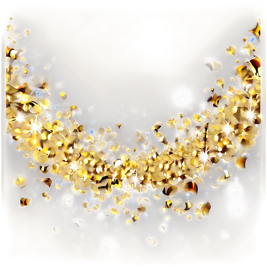 Gold Glitter Bokeh Png Ekq76